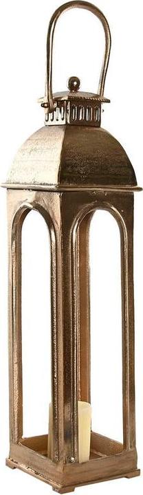 Esprit Laterne Home Gold Aluminium Kristall Vintage 17 x 17 x 78 cm