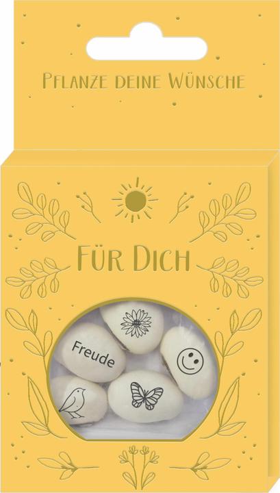 Geprägte Saatbohnen - Pflanze deine Wün (Blumensamen)
