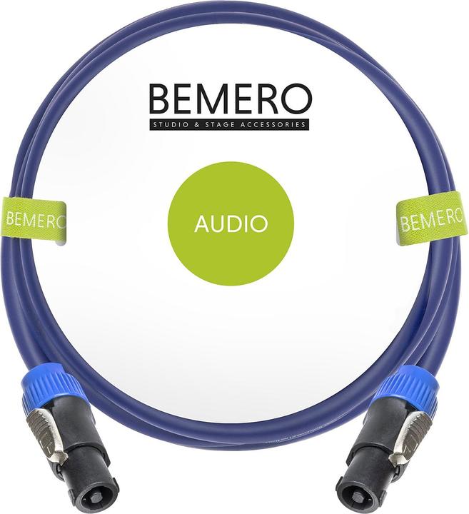 Actual product image Bemero BSC3333-200BL SpeakON Kabel 2m (2 m, 2.50 mm²)