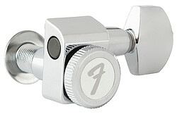 Produktbild Fender All Short Locking Tuners Chrome stemmechanieken voor gitaar (set van 6)
