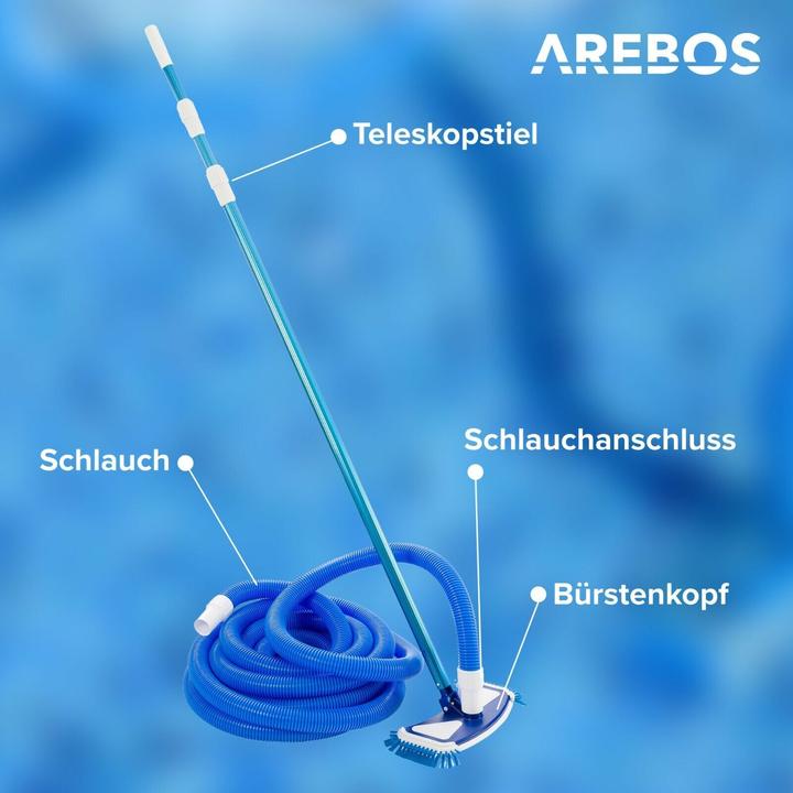 Image du produit Arebos Nettoyeur de fond de piscine