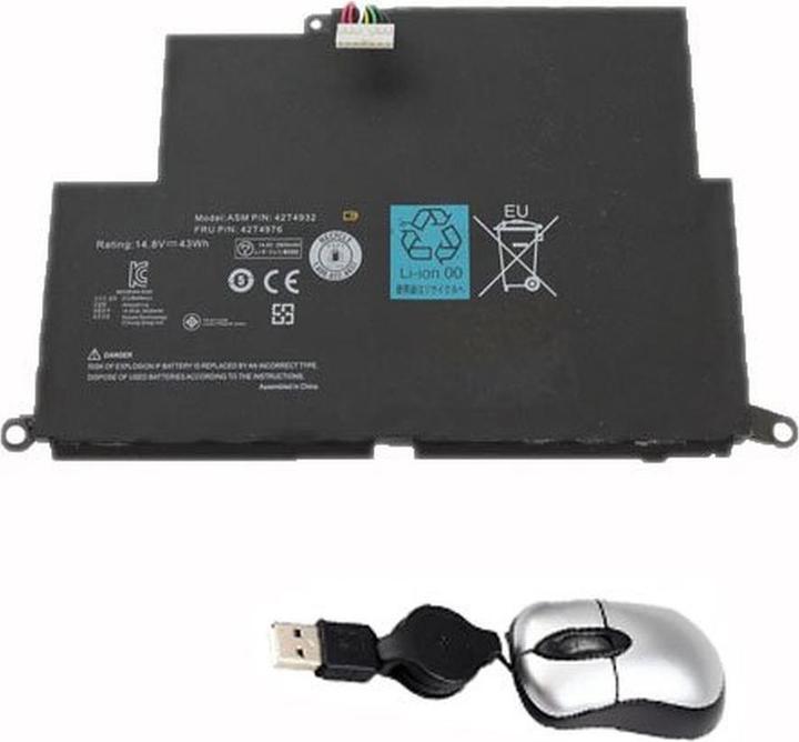 Produktbild Amsahr Ersatzakku und Mini-Optische Maus