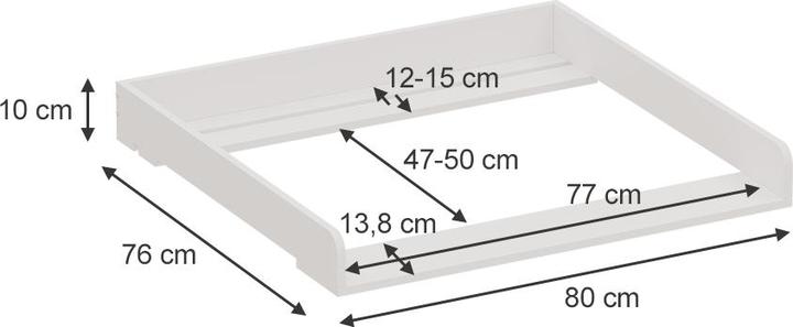 Produktbild Vicco Wickelaufsatz