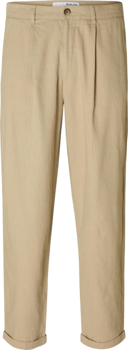 Actual product image Selected Homme Cropped relaxed fit trousers (W30/L32)