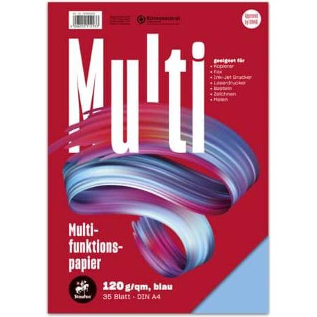 Thumbnail - Staufen, Kopierpapier, Kopierpapier blau DIN A4 120 g/qm 35 Blatt (120 g/m², 35 x, A4)