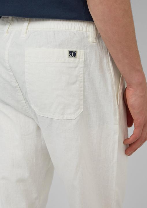Image du produit S.Oliver Hose Detroit: Relaxed-Fit-Chino aus Leinenmix mit Elastikbund (W34/L32)
