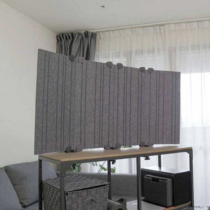 Actual product image Streamplify ACOUSTIC PANEL - 6-pack, grey (6 pcs.)