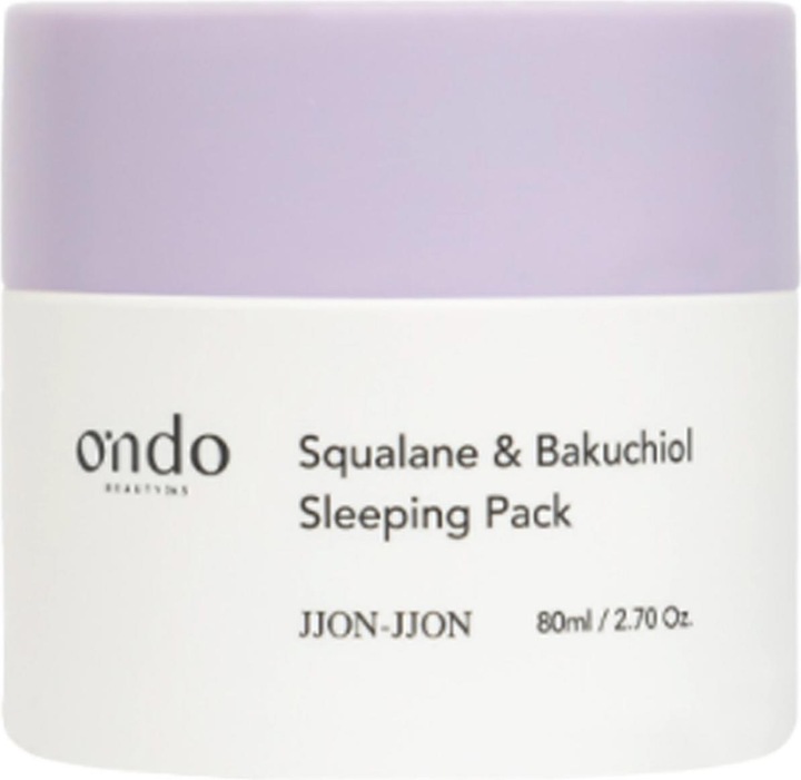 Produktbild Ondo squalane & bakuchiol sleeping pack jjon-jjon (80 ml)