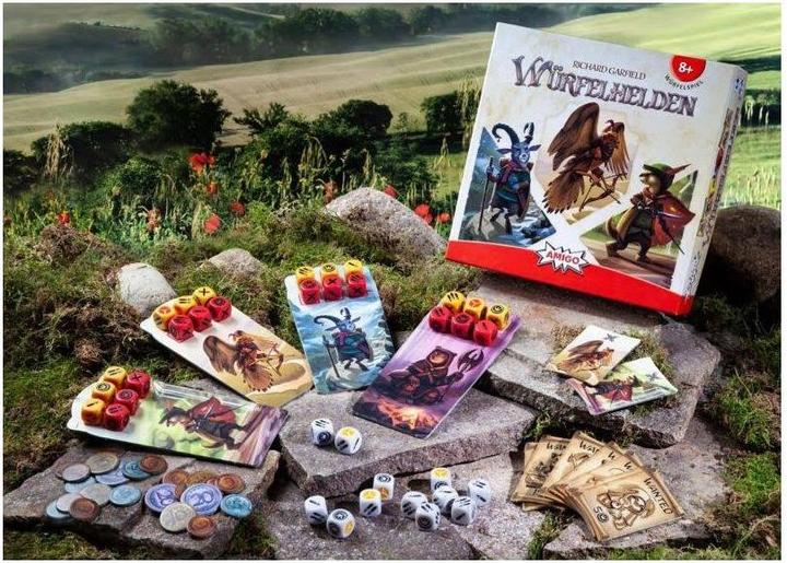 Actual product image Amigo Dice heroes, d (German, 2 - 4 Players)