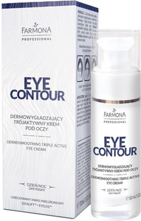 Farmona NEW EYE CONTOUR Dermowygładzający trójaktywny krem pod oczy 30 ml