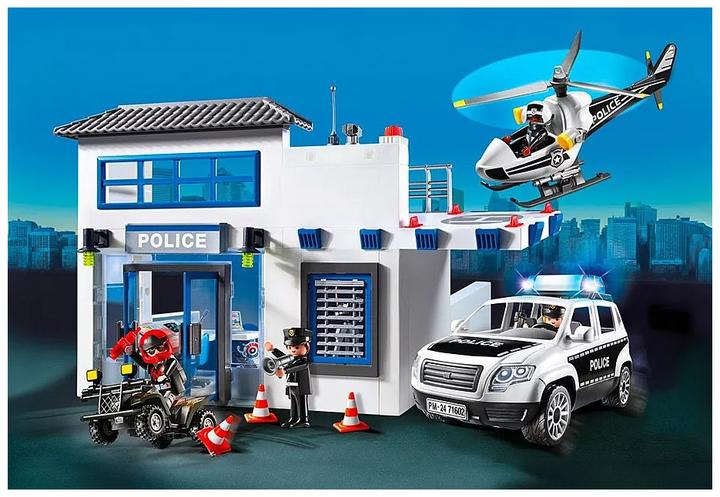 Productafbeelding Playmobil 71602 Politiebureau (71602, Playmobil Actie Helden)