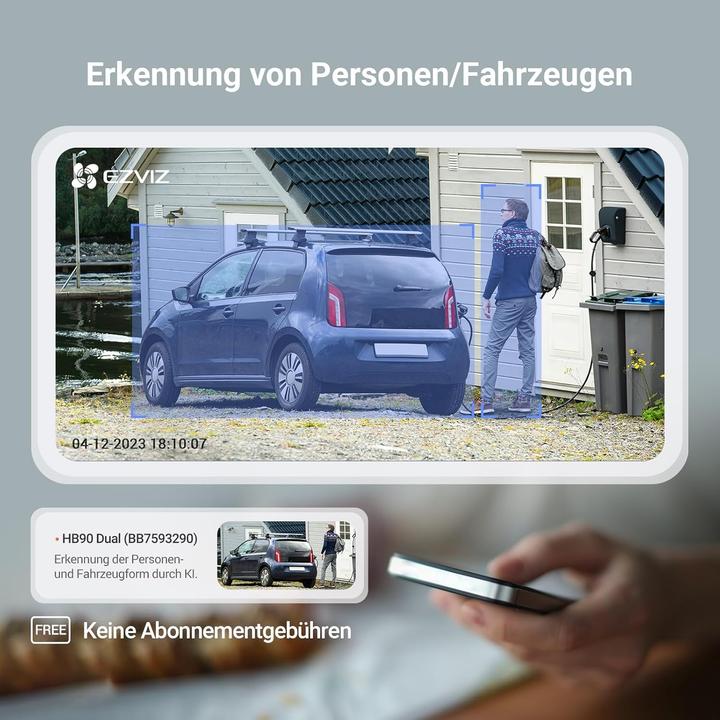 Image du produit EZVIZ HB90+8W Solarmodul (2880 x 1620 Pixels)