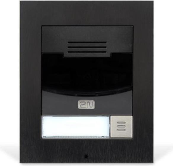 Image du produit 2N IP Türstation IP Solo ohne Kamera, Wandeinbau, schwarz (Ethernet)