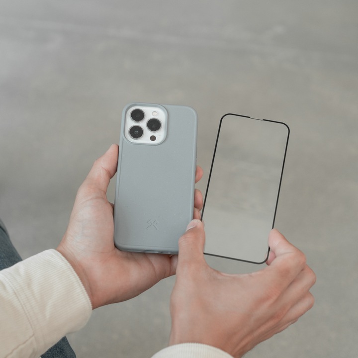 Produktbild Woodcessories Premium Glass 3D (1 Stück, Apple iPhone 13 mini)