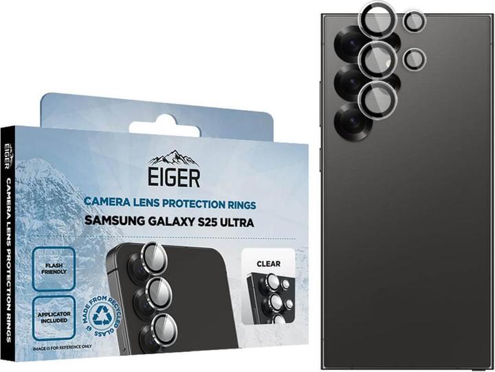 Produktbild Eiger Mountain Glass Lens Ring (1 Stk., Samsung Galaxy S25 Ultra)