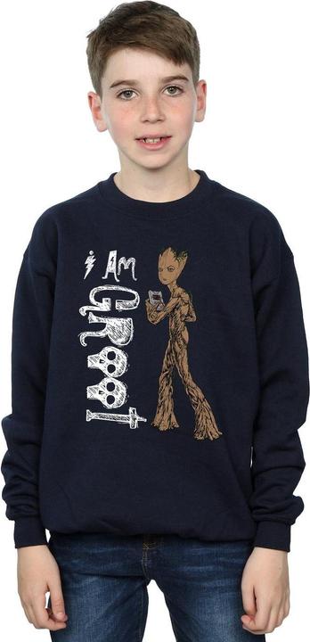 Produktbild Avengers Infinity War I Am Teenage Groot Sweatshirt Jungen (116)