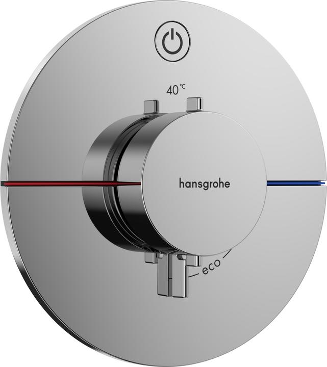 Actual product image hansgrohe HG Thermostat ShowerSelect Comfort S UP, complete set 1 consumer chrome-plated