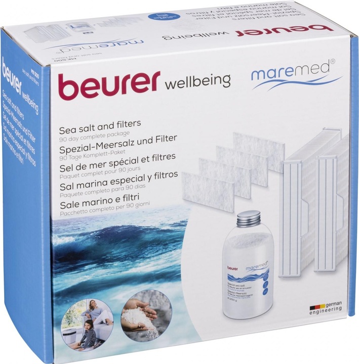 Actual product image Beurer Air filter MareMed Set incl. sea salt (6 x)
