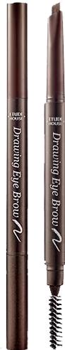 Image du produit Etude House House Drawing Eye Brow 3 Brown 21AD Crayon à sourcils longue durée pour une texture douce et (Brown)