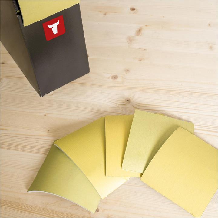 Produktbild Stier Schleifpapier auf Schaumunterlage P320 115 x 92mm 25m (P320)