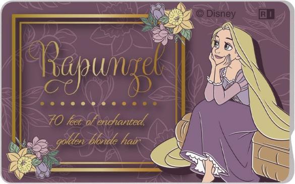 Image du produit Disney Princesse Raiponce - Autocollants pour cartes IC