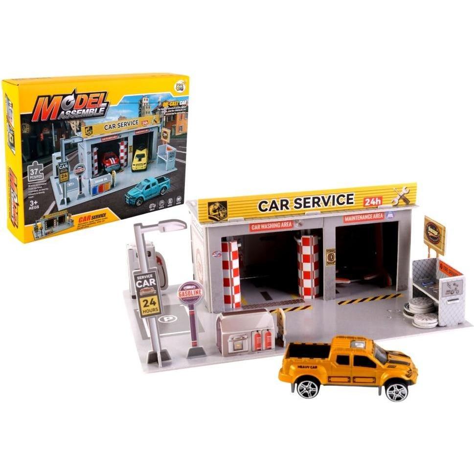 Pro Kids Autowerkstatt mit einem Auto (56586122)