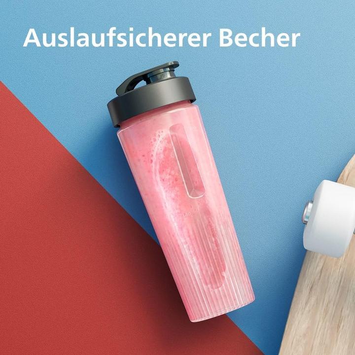 Image du produit Philips Blend & Go 3000 Smoothie Mixer mit ProBlend Technologie (350 W)