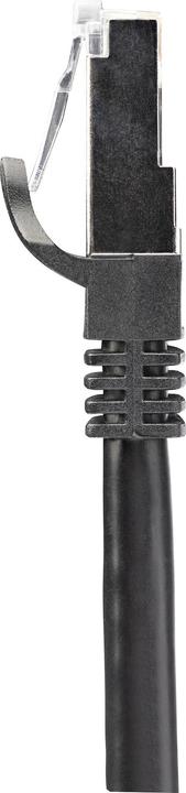 Immagine prodotto StarTech Cavo di rete Cat6 da 1 m - Cavo Patch Gigabit schermato (SFTP) Snagless - Nero (S/FTP, CAT6, 1 m)