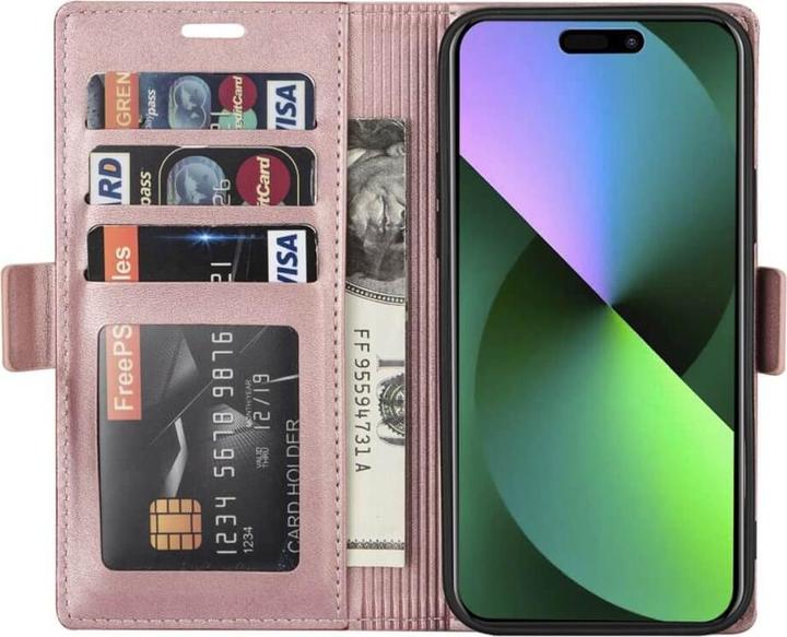 Actual product image N.Bekus iPhone 15 Pro Max - Flip Case Cover pink (Apple iPhone 15 Pro Max)