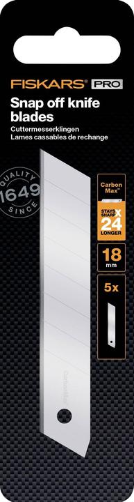 Fiskars Snap Off Knife Cmax 18mm 5pcs