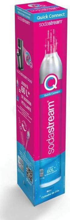 Actual product image SodaStream CQC CO2 cylinder
