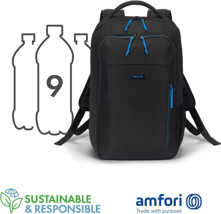 Image du produit Dicota Sac à dos SPIN II 13-16 Noir (18 l)