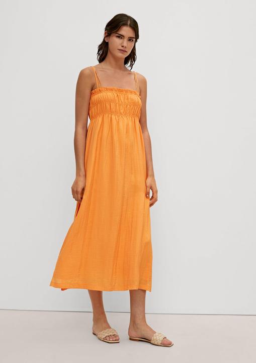Image du produit Comma Kleid Midi-Kleid mit Rüschendetail (44)