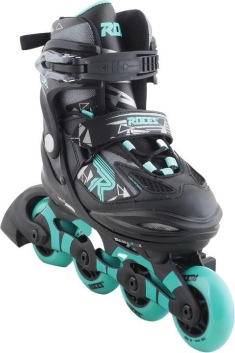 Produktbild Roces Schlittschuhe Moody Girl Tif schwarz-grau-türkis sp. 400856 03 (30-35) (30, 31, 32, 33, 34, 35)