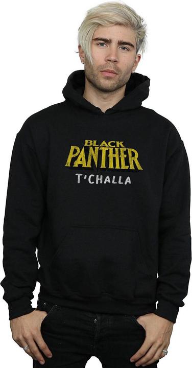 Image du produit - Sweat à capuche BLACK PANTHER AKA T'CHALLA - Homme (L)