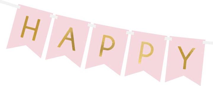 Produktbild Partydeco Happy Birthday Buchstabenkette (1 Stk.)