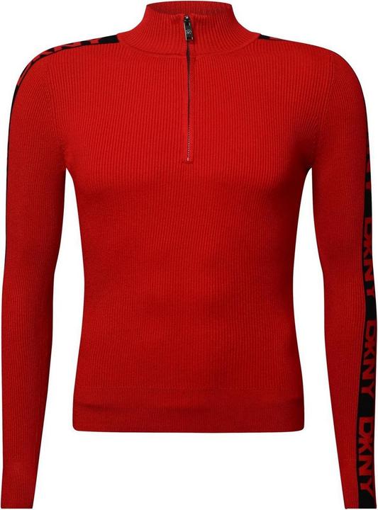 Produktbild DKNY Pullover Top mit halbem Reissverschluss Langärmlig (M)