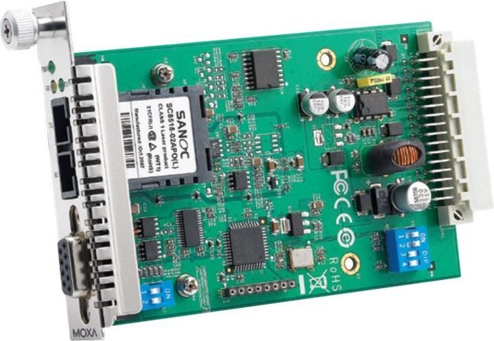 Moxa Fiber Media Converter, Single-
