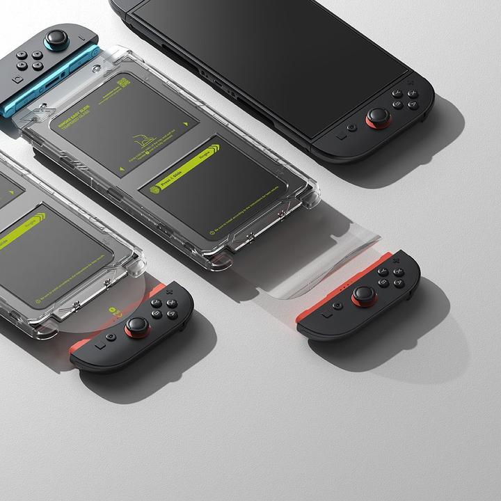 Produktbild Ringke Easy Slide 2er-Pack gehärtetes Glas für Nintendo Switch 2 – Transparent (Switch)