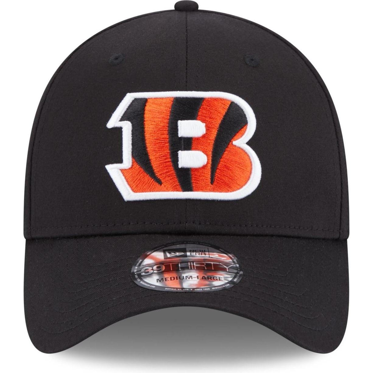 Thumbnail - New Era, Herren, Cap, 39Thirty Stretch Cap - NFL Cincinnati Bengals - S/M, Schwarz, (M)