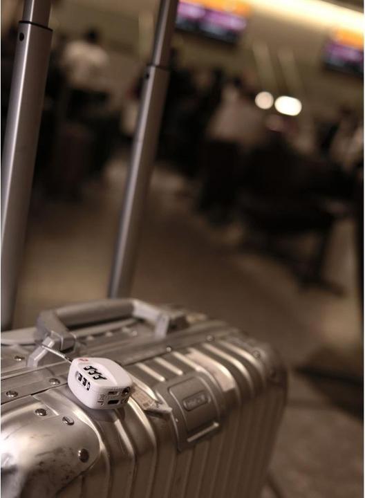 Produktbild Boompods LOCK TSA Bag Tracker White (iOS)