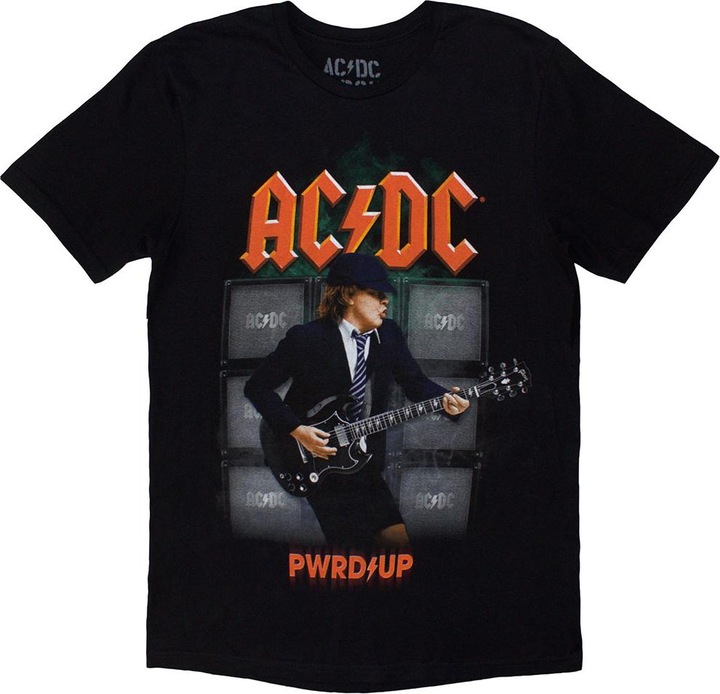Actual product image AC/DC Unisex Adult PWRD-UP Gelsenkirchen '24 Back Print T-Shirt (S)