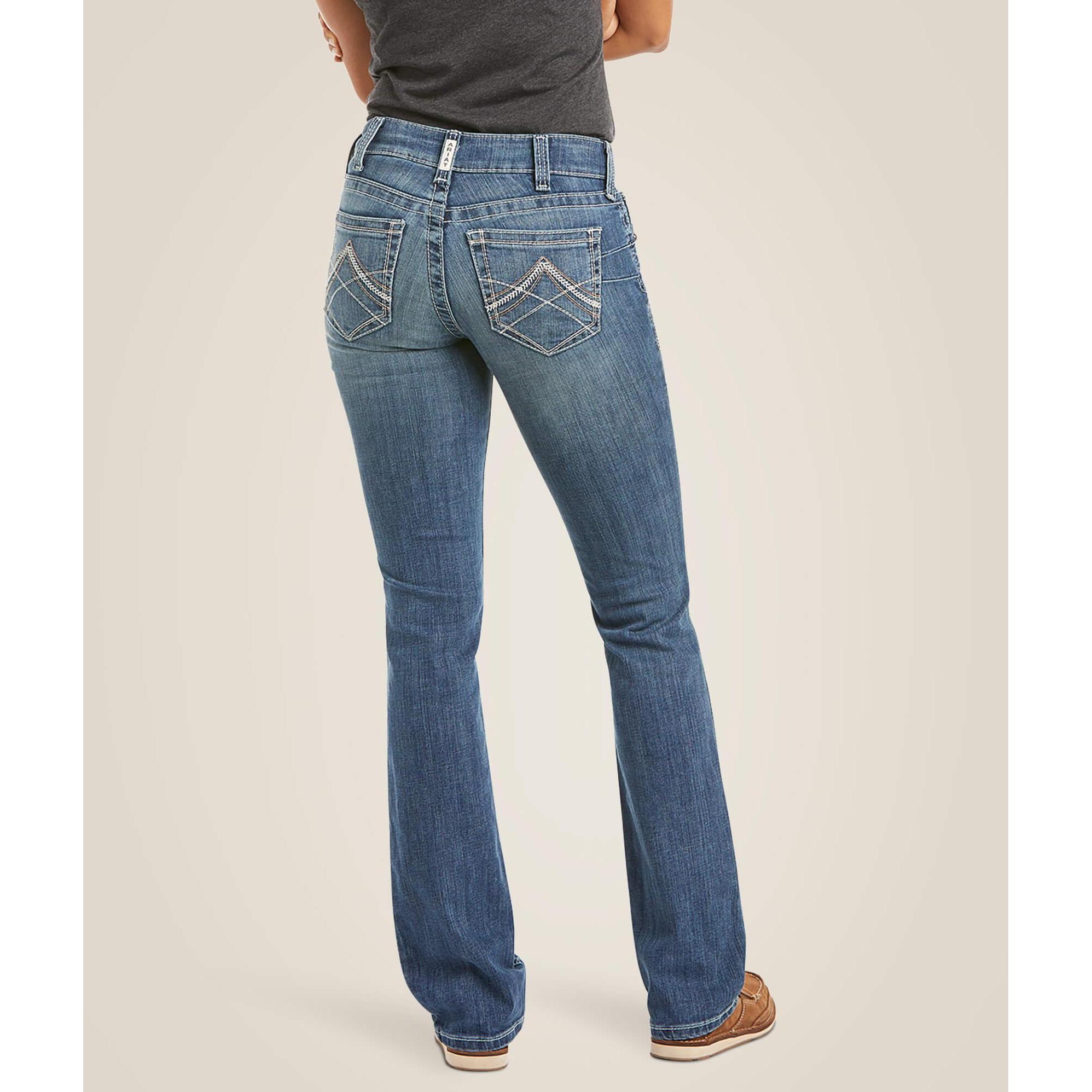 Thumbnail - Ariat, Damen, Jeans, R.E.A.L. Icon, Grau, (28)