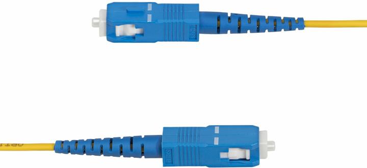 Produktbild StarTech com 2 Meter LWL Patchkabel LC SC (UPC) Singlemode OS2 Simplex, 9/125µm, 40G/100G, Biegeunem (2 m)