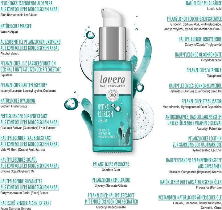 Produktbild Lavera Hydro Refresh Serum (30 ml)