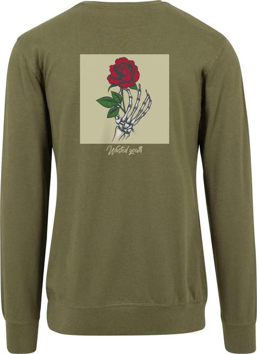 Produktbild Mister Tee Wasted Youth Sweatshirt mit Rundhalsausschnitt (M)