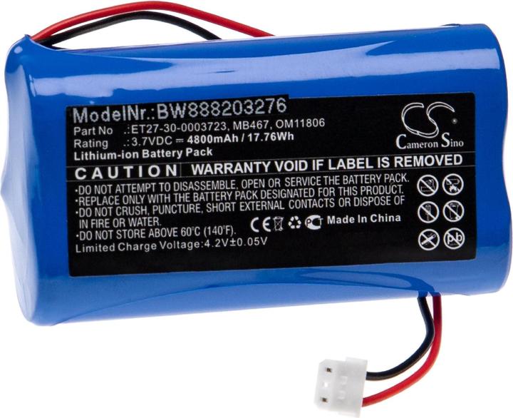 Produktbild XCell Medizintechnik-Akku als Ersatz für Karl Storz ET27-30-0003723, 30.0003 - 4800mAh, 3,7V, Li-Ion (1 Stk., 4800 mAh)