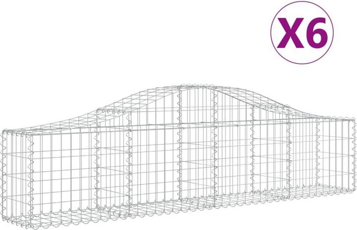 Produktbild vidaXL Gabionenkorb