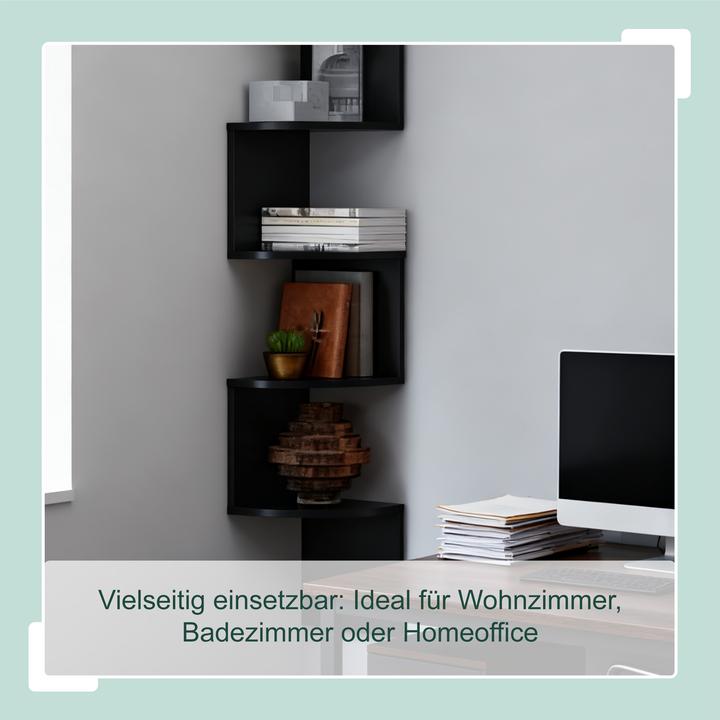 Image du produit Relaxdays étagère angle (20 x 20 x 125 cm)