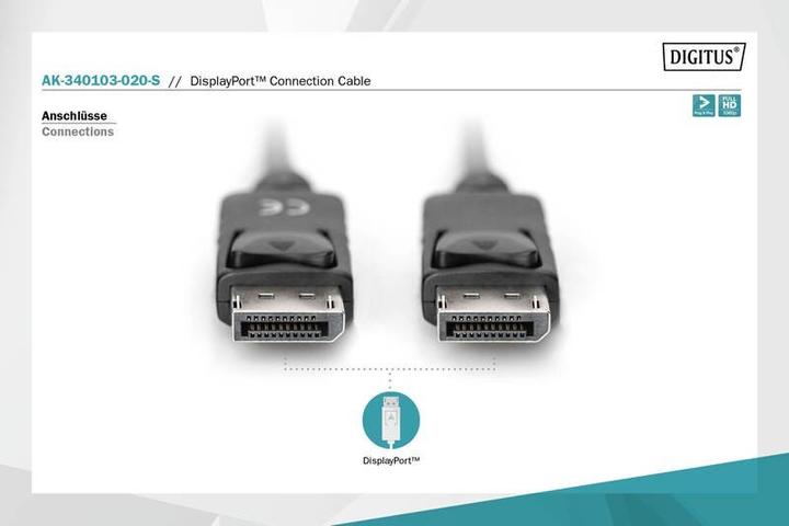 Productafbeelding Digitus DisplayPort - DisplayPort (2 m, DisplayPort, 1.1)